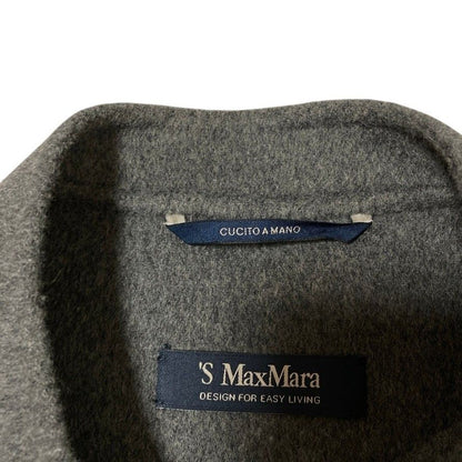 Max Mara S 'S Wool Ribbon Jacket 36 Gray — view 5
