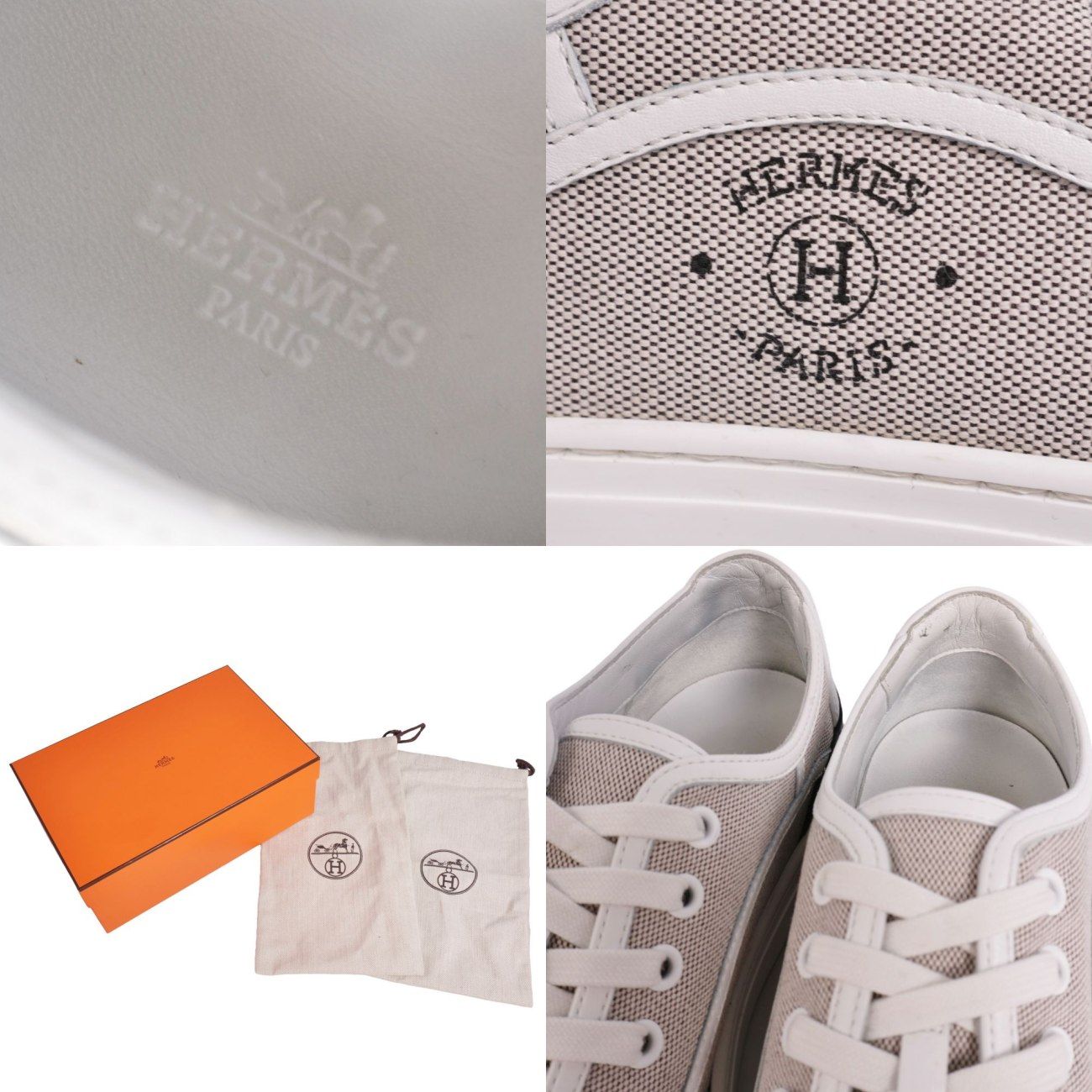Hermes Sneakers Get Lace Up Logo — view 9