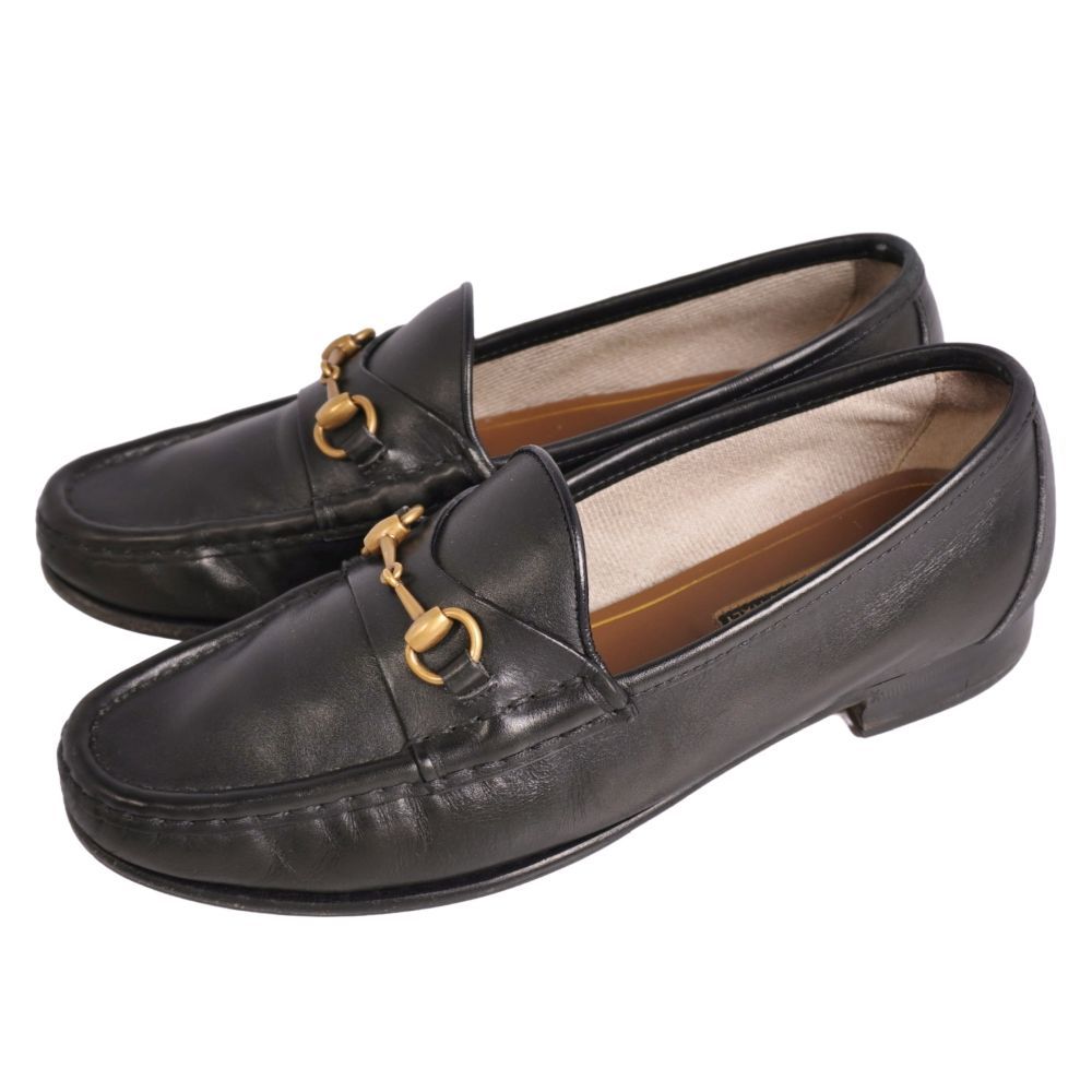 Gucci Loafers Moccasins Horsebit Leather Shoes — view 2