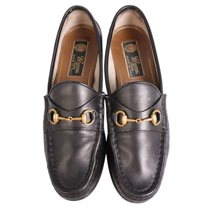 Gucci Loafers Moccasins Horsebit Leather Shoes — view 4