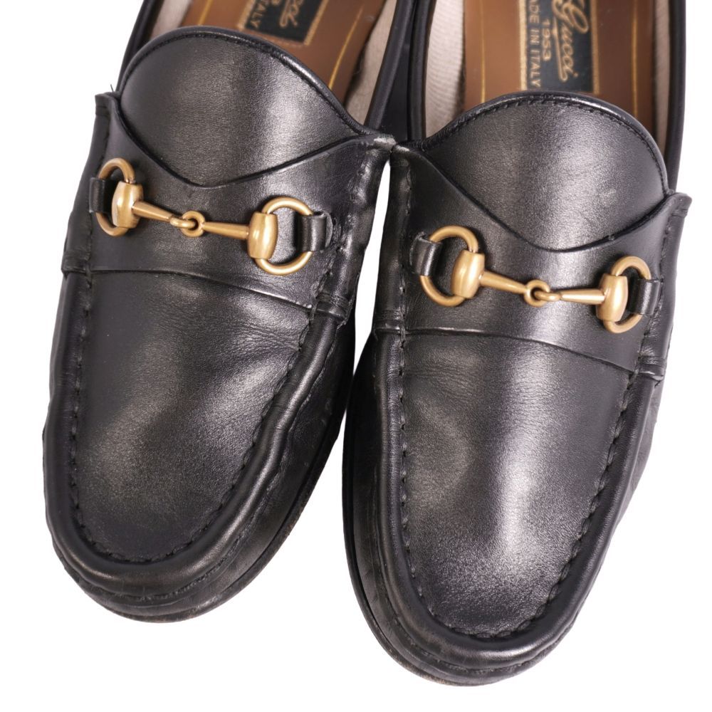 Gucci Loafers Moccasins Horsebit Leather Shoes — view 3