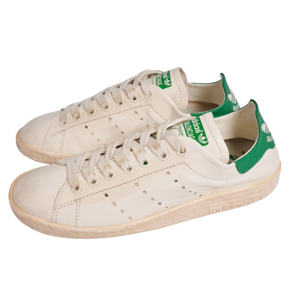 Balenciaga Adidas Sneakers White — view 2