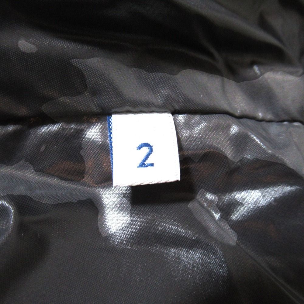 Moncler Maya Zip Up Hoodie Nylon Down Jacket 2 Black — view 7