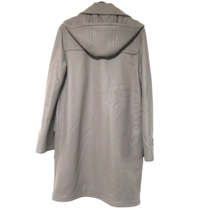 Hermes Series Toggle Button Hooded Duffle Coat 50 Gray — view 2