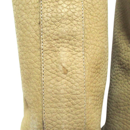 Louis Vuitton LV Logo Ring Leather Engineer Boots 8 Sand Beige — view 8
