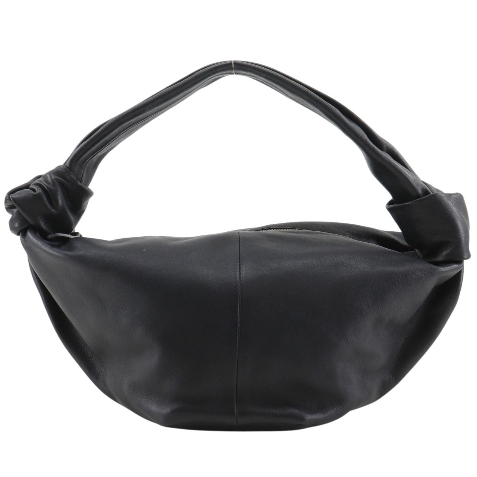 Bottega Veneta Mini Double Knot Calf Black Handbag