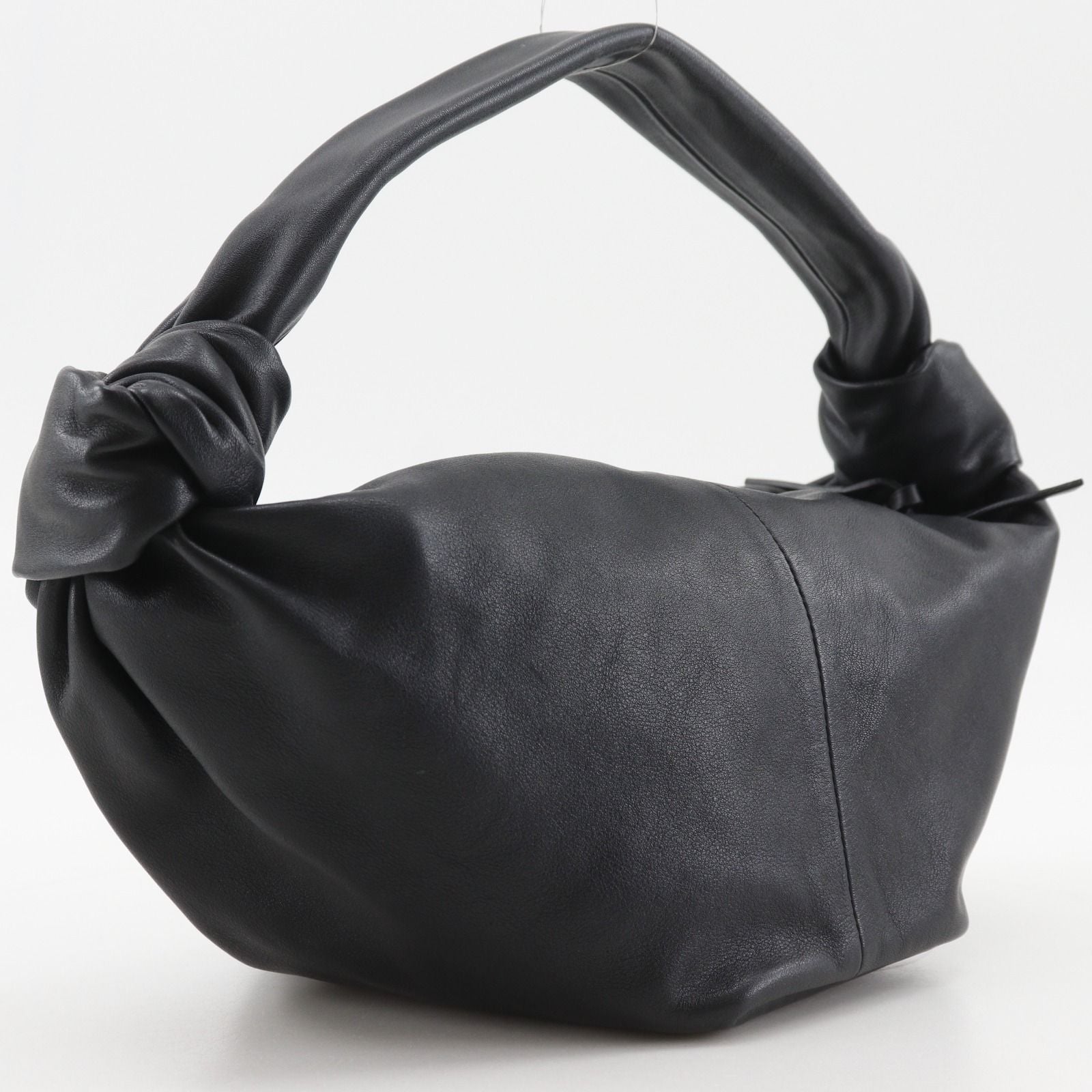 Bottega Veneta Mini Double Knot Calf Black Handbag — view 3