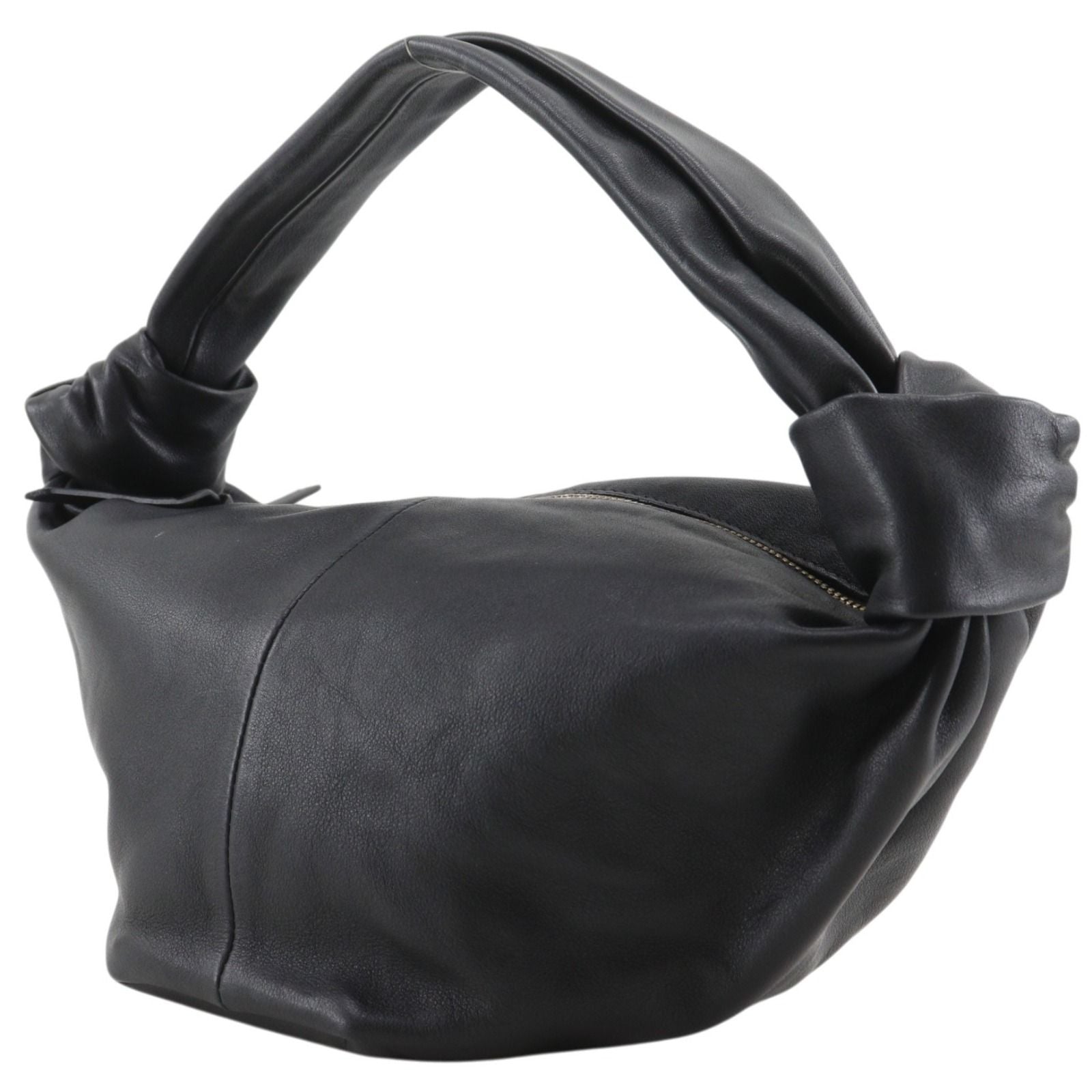 Bottega Veneta Mini Double Knot Calf Black Handbag — view 2
