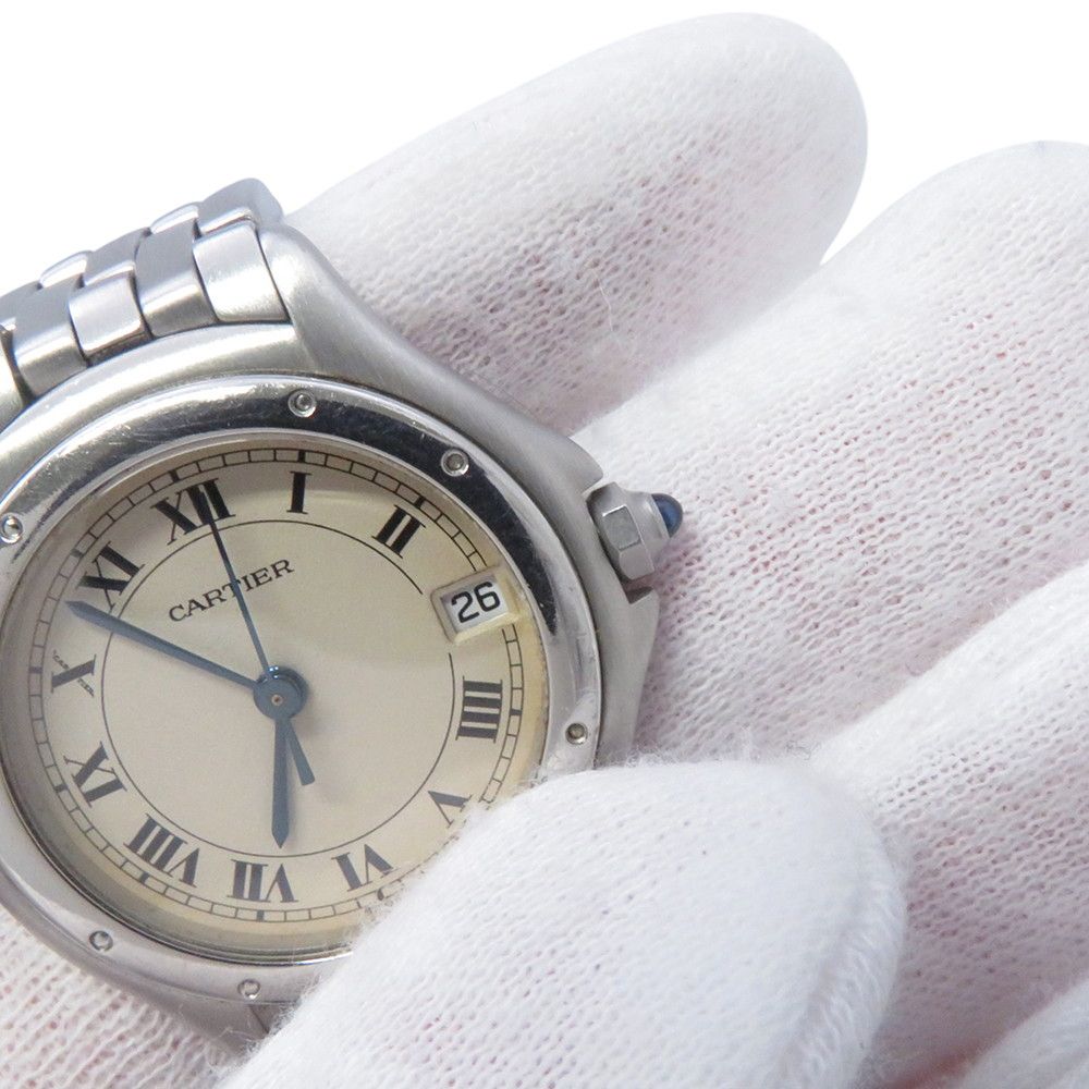Cartier Panthere Cougar LM Watch Ivory Dial — view 5