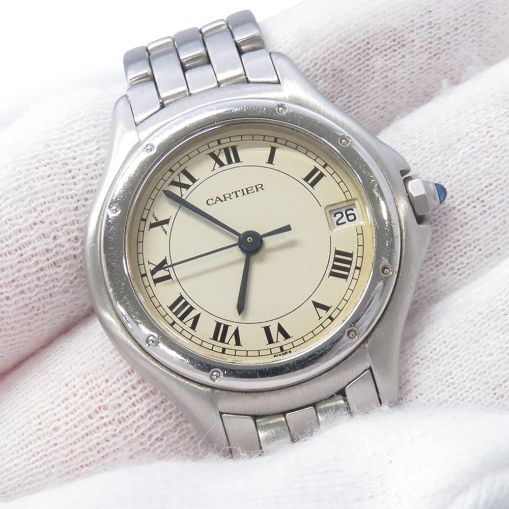 Cartier Panthere Cougar LM Watch Ivory Dial — view 4