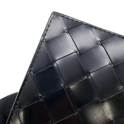Bottega Veneta Wallet Intrecciato Leather Black — view 6