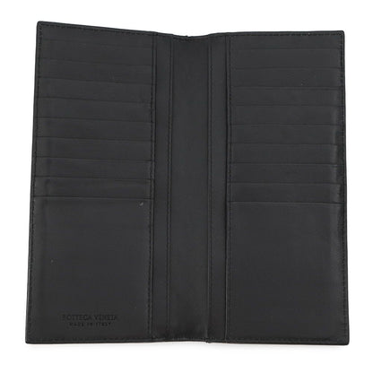 Bottega Veneta Wallet Intrecciato Leather Black — view 4
