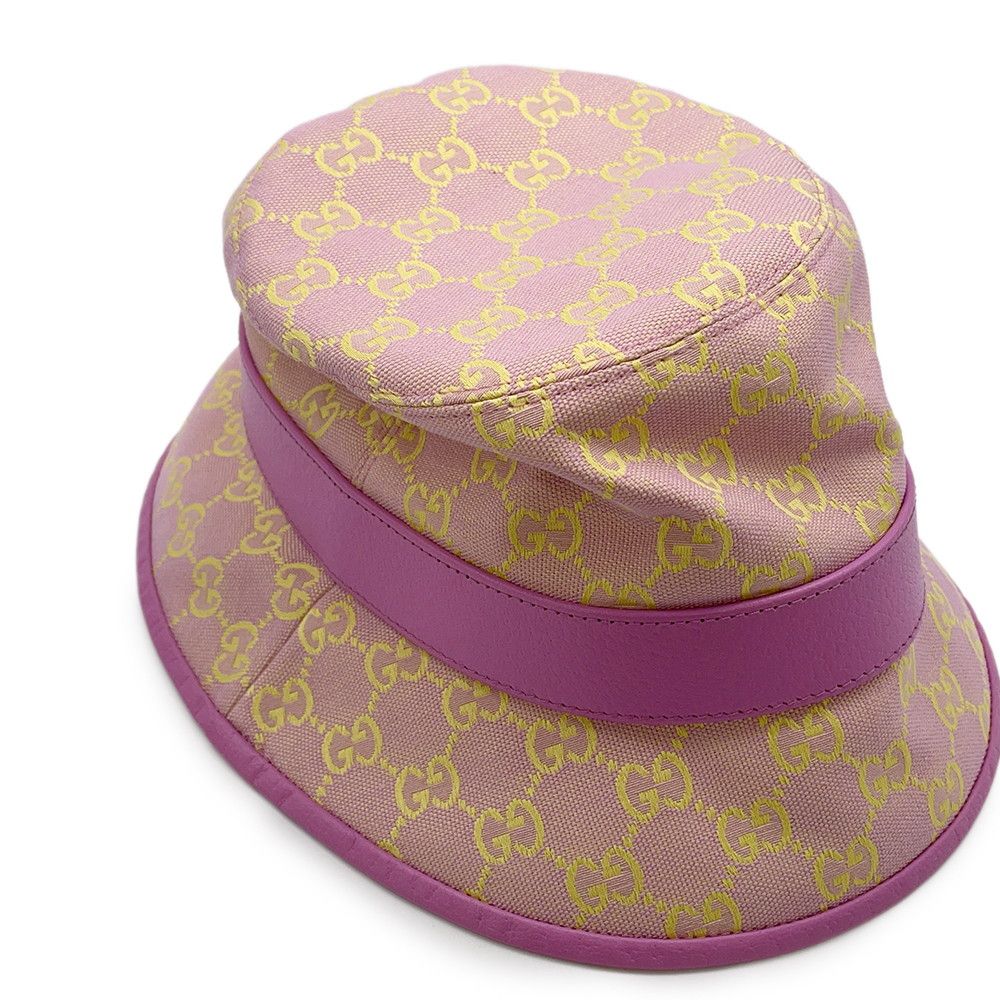 Gucci Hat GG Canvas Cotton S Hat Bucket — view 6