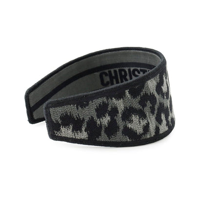Dior Headband Leopard Logo Canvas — view 2