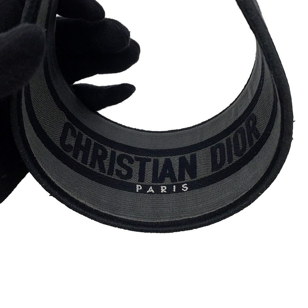 Dior Headband Leopard Logo Canvas — view 9