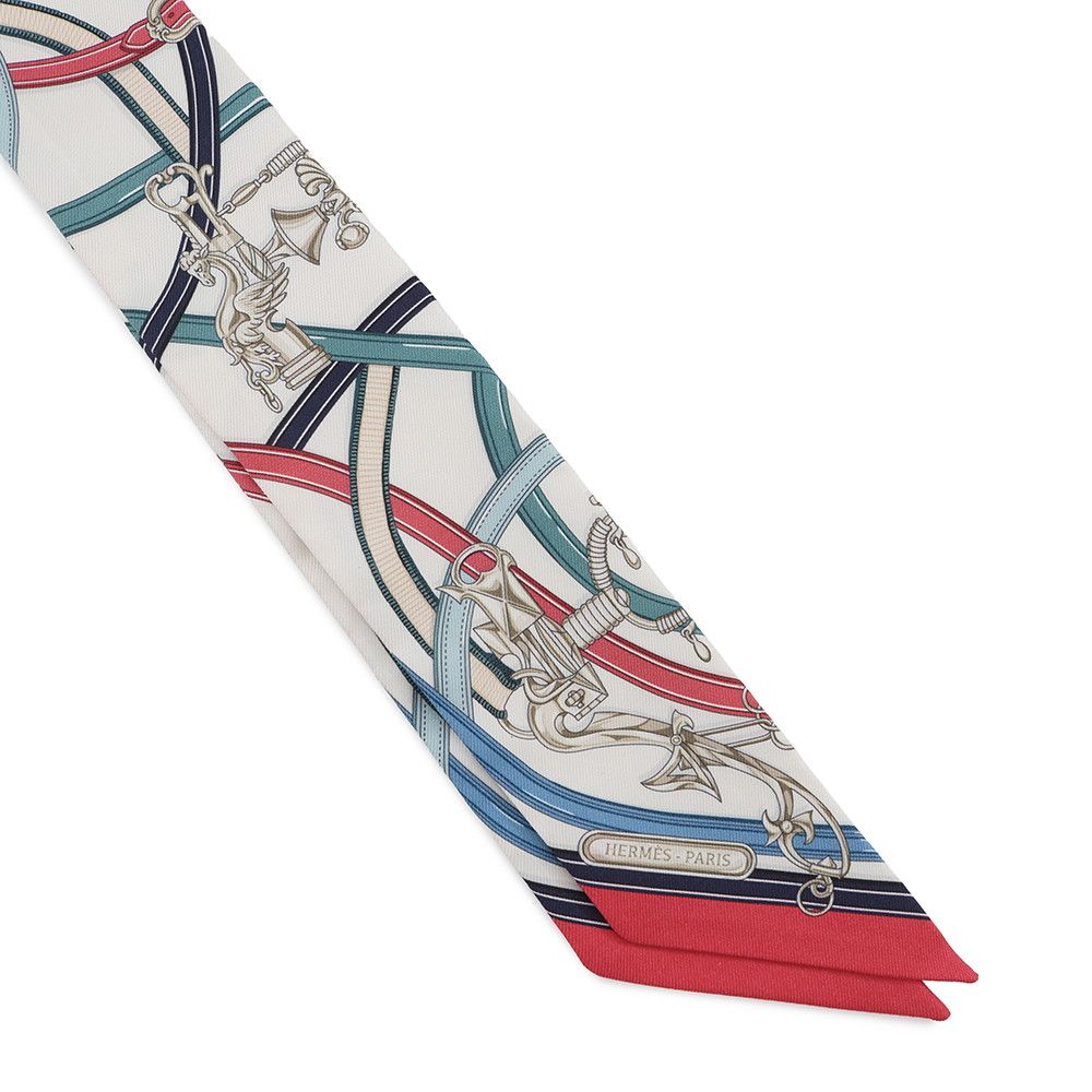 Hermes Scarf Twilly Legendary Harness Silk — view 4