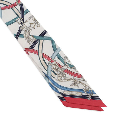 Hermes Scarf Twilly Legendary Harness Silk — view 4