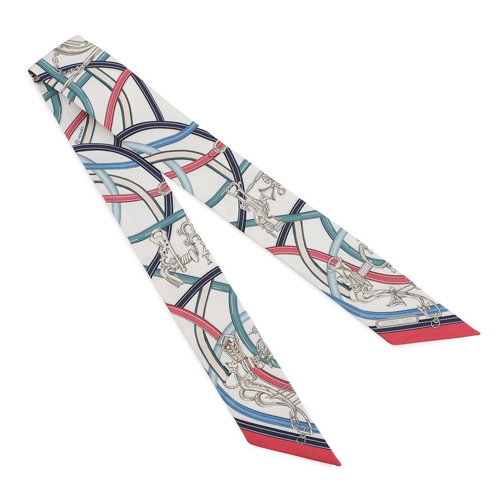 Hermes Scarf Twilly Legendary Harness Silk — view 3