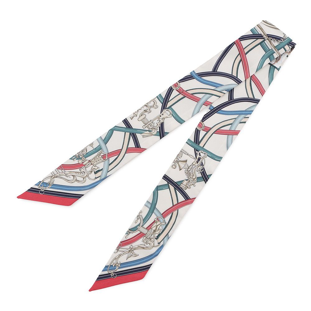 Hermes Scarf Twilly Legendary Harness Silk — view 2