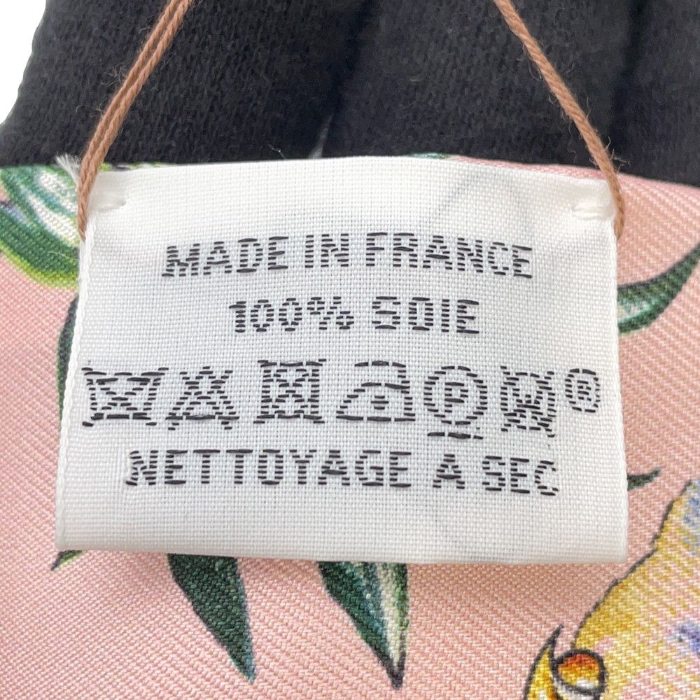 Hermes Scarf Twill Red Roadside Equateur Silk — view 6