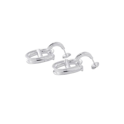 Hermes Earrings Chaine D'ancre Response — view 2