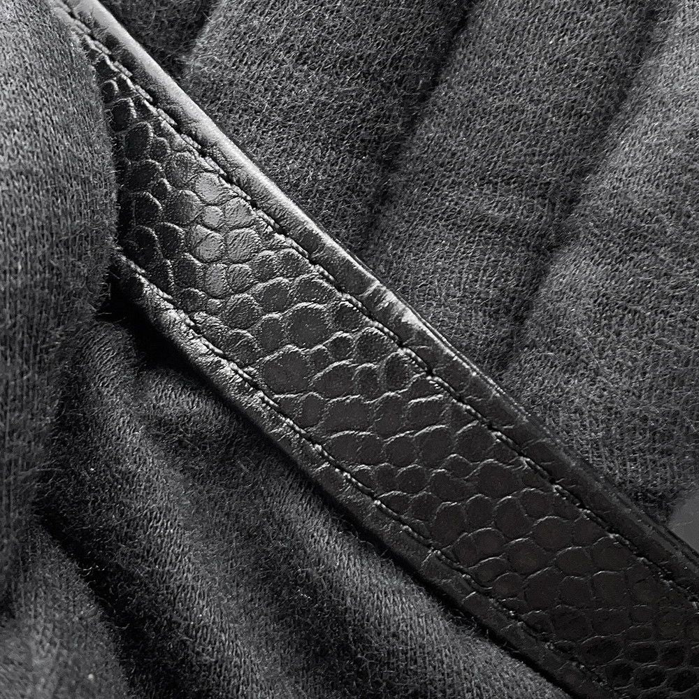 Chanel Backpack Quilted CC Logo Caviar Leather Black — view 8