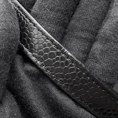 Chanel Backpack Quilted CC Logo Caviar Leather Black — view 8