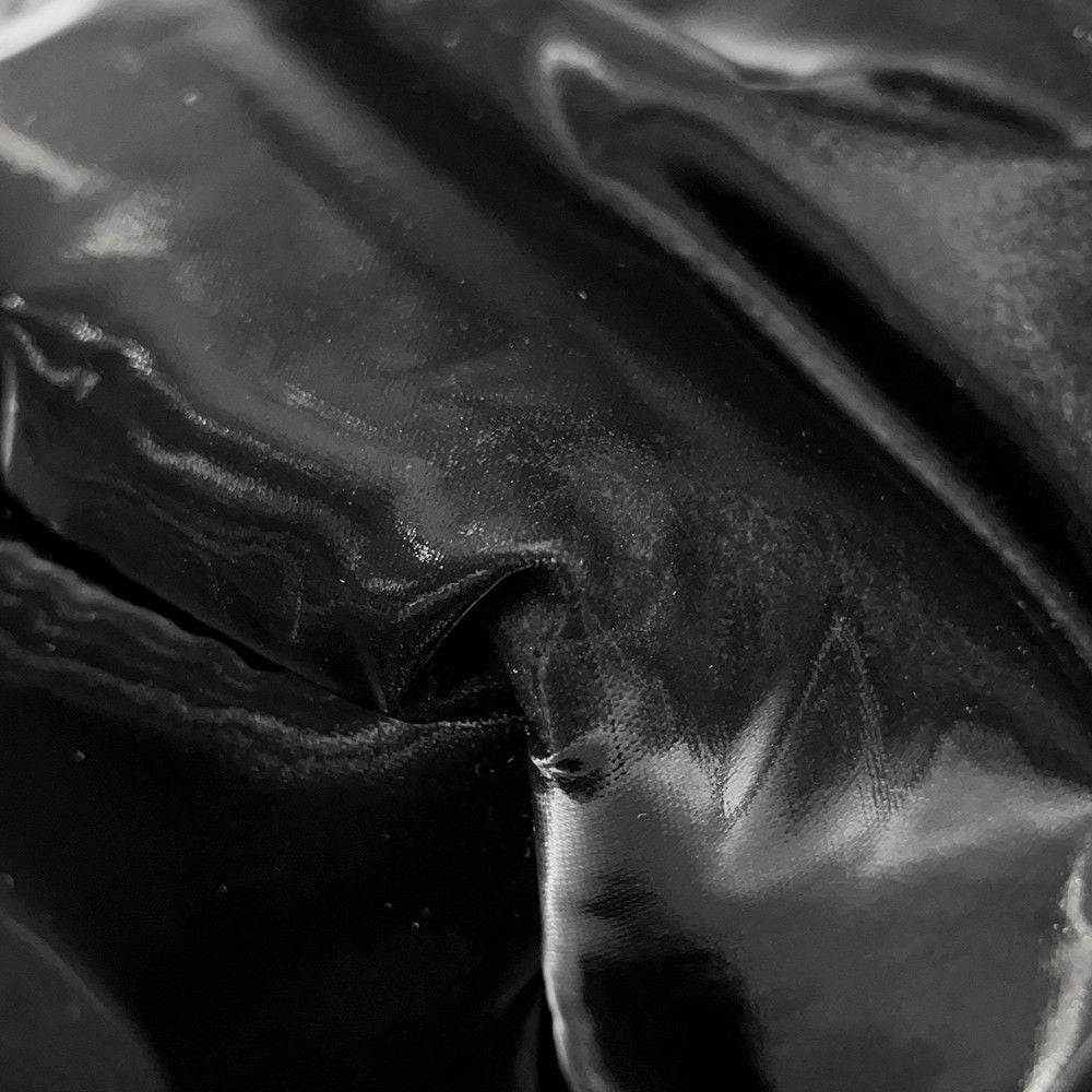 Saint Laurent Paris Tote Logo Silk Tech Canvas Black — view 6