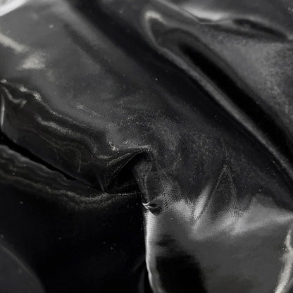 Saint Laurent Paris Tote Logo Silk Tech Canvas Black — view 6