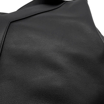 Saint Laurent Paris Tote Hobo Leather Black — view 6