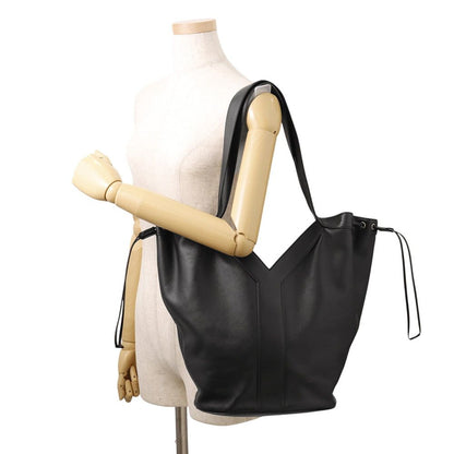 Saint Laurent Paris Tote Hobo Leather Black — view 4