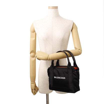 Balenciaga Handbag Navy Cabas XS Nylon 2-Way Black — view 4