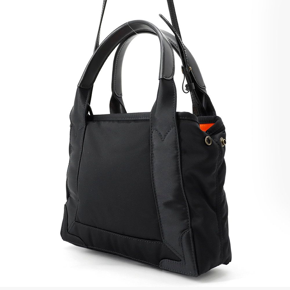 Balenciaga Handbag Navy Cabas XS Nylon 2-Way Black — view 2