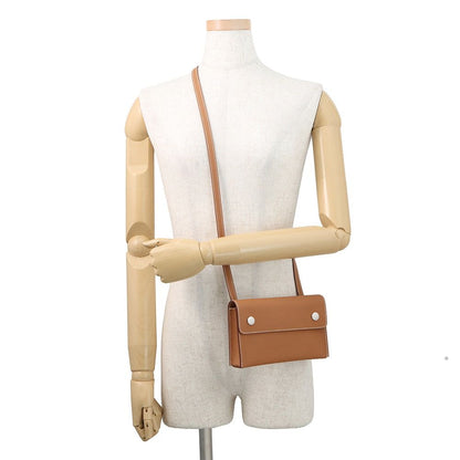Hermes Shoulder Wallet Nap Tougo Gold Silver Epsom — view 4