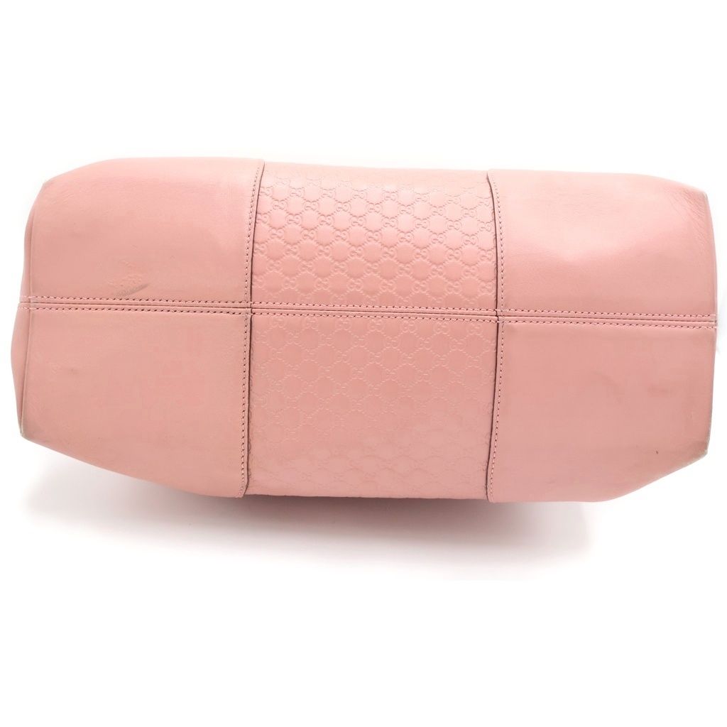 Gucci GG Campus Handbag Pink Leather Gold — view 4