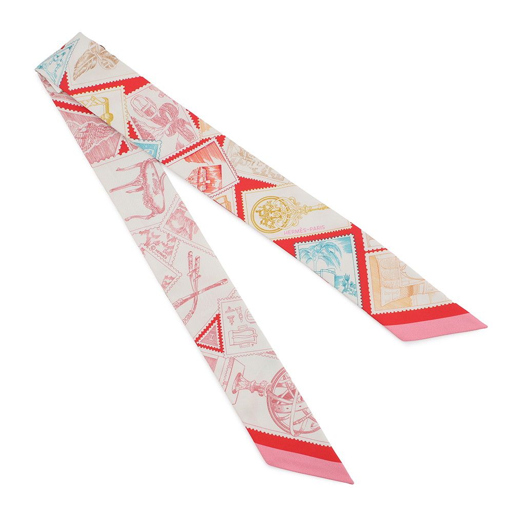Hermes Scarf Twill Faubourg Lover Silk — view 3