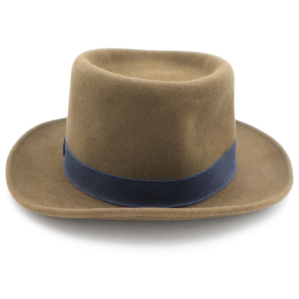 Hermes Logo Wool Felt Hat Olive — view 2