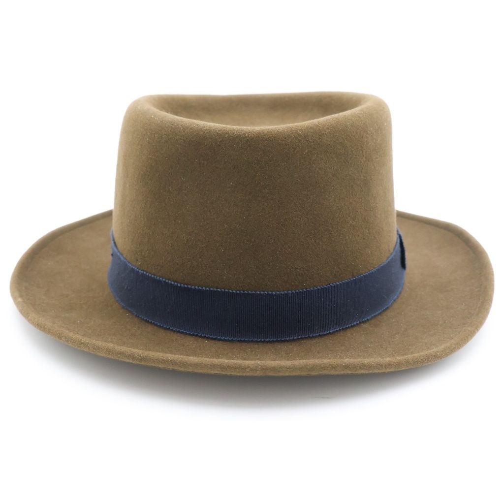Hermes Logo Wool Felt Hat Olive — view 4