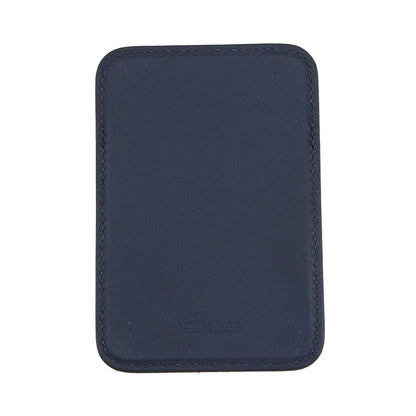 Hermes Card Case Magsafe Eman Shawl Number Blue Navy Multicolor Swift Felt — view 3