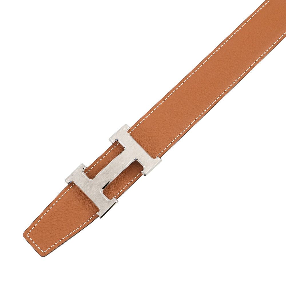 Hermes Belt Constance Reversible 90 Black Gold Box Calf Togo — view 5