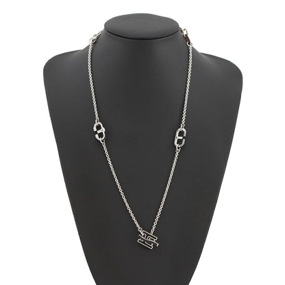 Hermes Necklace Alphabet Swift Buffalo Horn — view 4