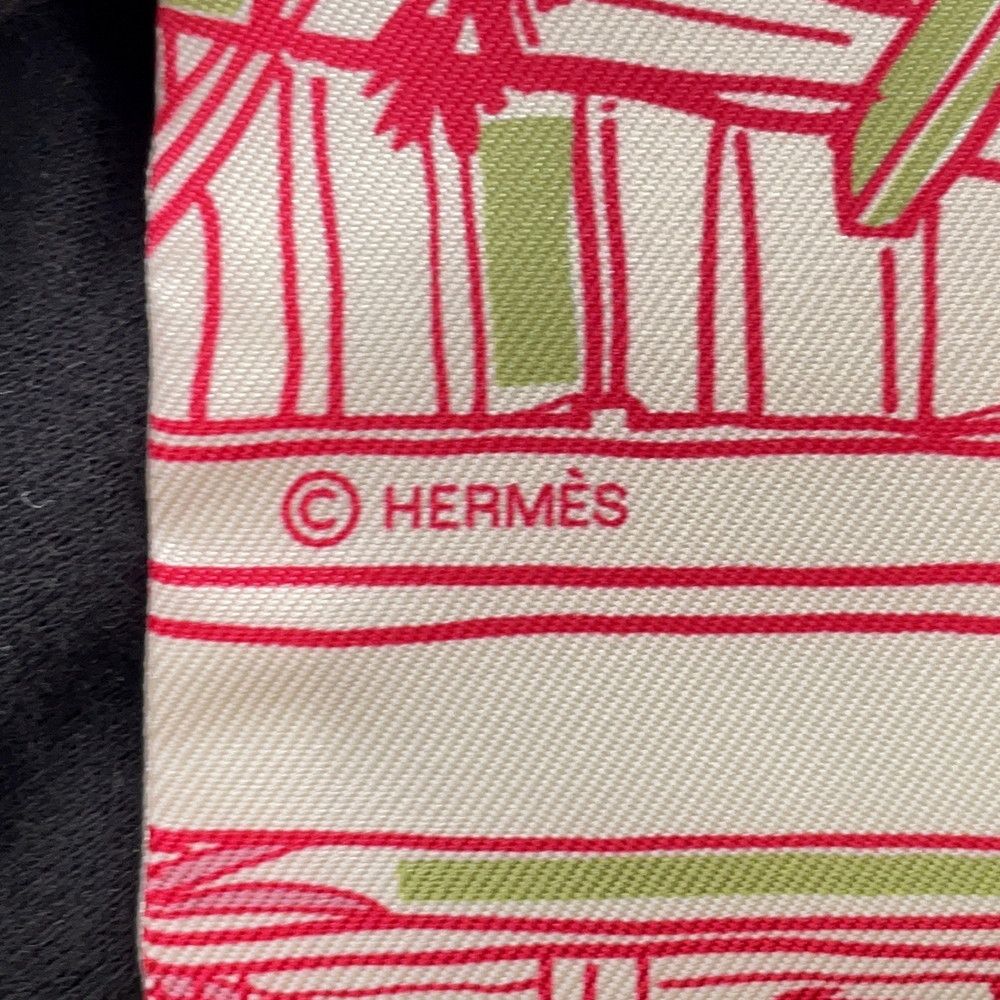 Hermes Scarf Twill Rayures D'ete Silk — view 6