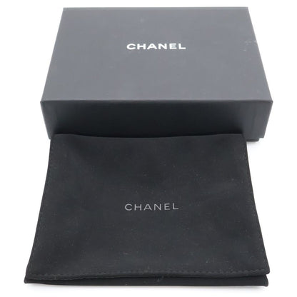 Chanel 19 Trifold Wallet Compact Coin Case Black Red Lambskin Gold — view 6