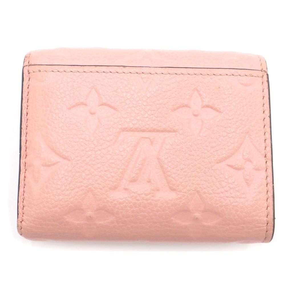 Louis Vuitton Empreinte Portefeuille Zoe Trifold Wallet Compact Coin Case Pink — view 2