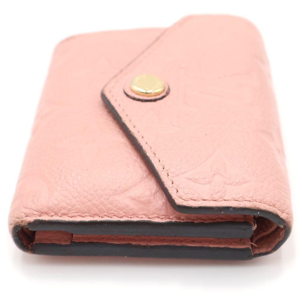 Louis Vuitton Empreinte Portefeuille Zoe Trifold Wallet Compact Coin Case Pink — view 3