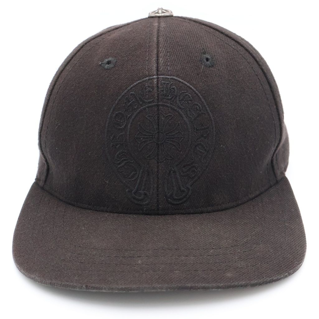 Chrome Hearts Baseball Trucker Horse Shoe Cap Hat Black — view 4