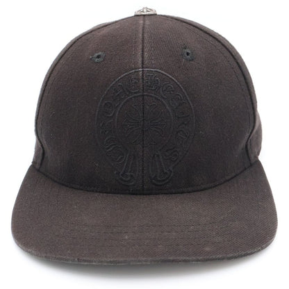 Chrome Hearts Baseball Trucker Horse Shoe Cap Hat Black — view 4