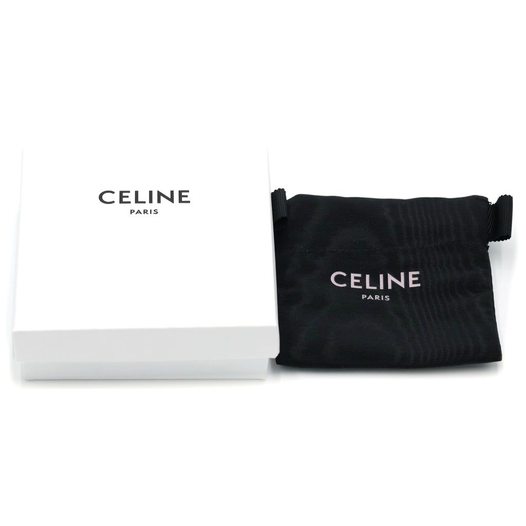 Celine Multi Leather Bracelet Triomphe Motif Pink Gold — view 6