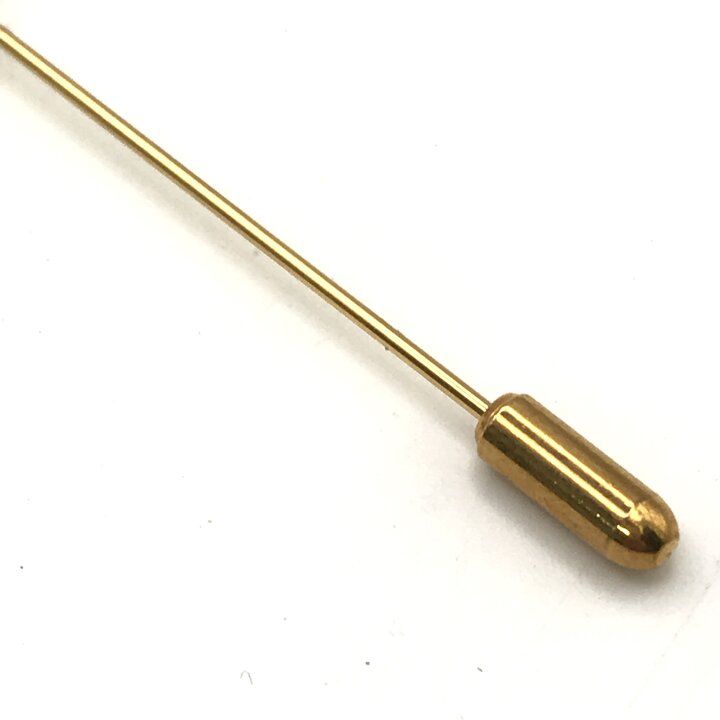 Chanel CC Logo Pin Brooch Heart Motif Vintage Black Gold — view 3