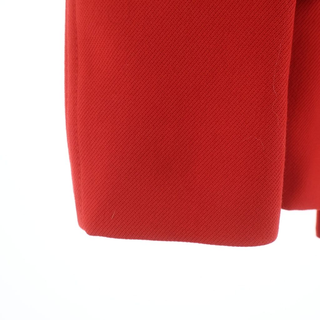Prada Gold Button Jacket Red 38 — view 5